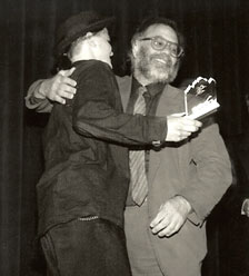 Micha with Francis Ford Coppola